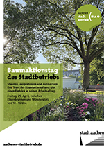 Plakat Baumaktionstag